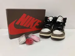 NIKE ナイキ スニーカー  TRAVIS SCOTT AIR JORDAN 1 RETRO HIGH OG 27.0cm ダークモカ 箱･シューレース有り