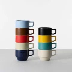 新品未使用 マルヒロ	HASAMI SEASON 01 ブロックマグ マグカップ コーヒーカップ 9色セット 波佐見焼  管理番号:1668-4752