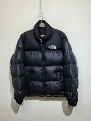 (90) THE NORTH FACE ザノースフェイス 700 ヌプシダウンジャケット アウター ブラック グースダウン ジャケット