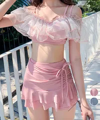 レディース水着 2点セット 小胸 盛れる