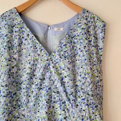 美品リバティ yoshie ワンピース Chambre de nimes chambre de nimes（シャンブルドニーム） ニーム *LIBERTY Yoshie