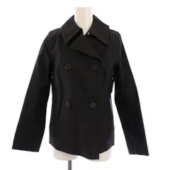 マッキントッシュ MACKINTOSH トレンチコート ショート丈 ゴム引き ダブル 34 黒 /BM