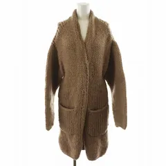 トゥデイフル TODAYFUL 19AW ハンドニットロングカーディガン Handknit Long Cardigan ウール F 茶 ブラウン 11920505 /AN48