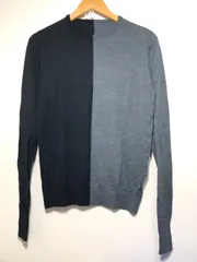 2002041 SOPHNET. ウール ツートン ニット M 薄手 カットソー セーター SOPH ソフネット ソフ