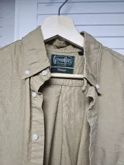 Gitman Bros ヴィンテージシャツ カーキ M