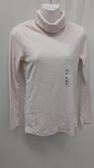 【新品タグ付】ユニクロ ヒートテックフリースタートルネックT（長袖）ピンク M