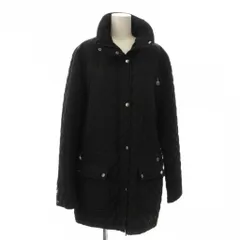 カルバンクライン CALVIN KLEIN コート 黒 キルティング スタンドカラー 長袖 /JP