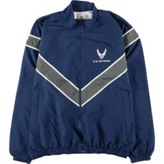 古着 00年代 民間品 U.S.AIR FORCE PTU トレーニングジャケット ウインドブレーカー USA製 メンズM相当/eaa613815