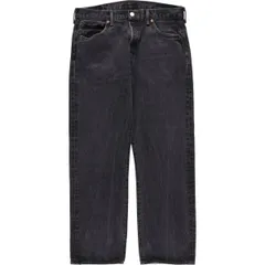 古着 リーバイス Levi's 501-0660 ブラックデニム ストレートデニムパンツ メンズw35相当/eaa612038