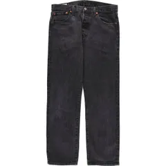 古着 リーバイス Levi's 501 LEVI'S PREMIUM ブラックデニム ストレートデニムパンツ メンズw33相当/eaa612040