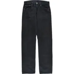 古着 リーバイス Levi's 501 ユーロモデル ブラックデニム ストレートデニムパンツ メンズw30相当/eaa612041