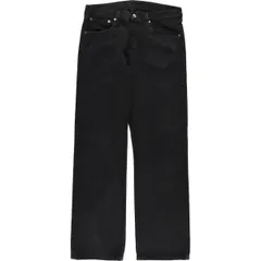古着 リーバイス Levi's 501 ユーロモデル ブラックデニム ストレートデニムパンツ メンズw34相当/eaa612029
