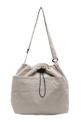 【在庫処分】巾着バッグ メンズ マグネット開閉 巾着型 斜めがけ ナイロン レディース 大容量 男女兼用 ショルダーバッグ 通勤 通学 SKY] A4 旅行 [MORGEN カジュアル B3067