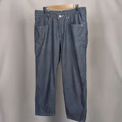 Wrangler　ラングラー　ピンチェック柄　ストレッチパンツ　ブルー 　32インチ