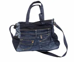 デニム リメイク 2WAY ショルダーバッグ トートバッグ