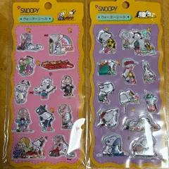 2点おまとめ☺︎ スヌーピー ウォーターシール