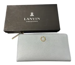 LANVIN　ランバン　L字ファスナー　長財布　ラメ　未使用 　qoo.YU301のサムネイル