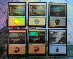 MTG チョコボトラックfoil 基本土地5種 英語版 - メルカリ