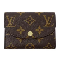 ルイ・ヴィトン LOUIS VUITTON 財布 モノグラム レディース ブランド コインケース ポルトモネ ロザリ ローズバレリーヌ M62361 名刺入れ カードケース ブラウン ピンク おしゃれ 【中古】