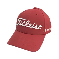 TITLEIST タイトリスト  キャップ  レッド系 フリー(57-59cm) [240101629958] ゴルフウェア ストスト