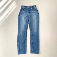 RED CARD TOKYO レッドカードトウキョウ 30TH ANNIVERSARY レディース ボトムス アンクル丈 ストレッチ スリムテーパード デニムパンツ 21インチ