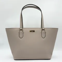 ✨極美品✨ katespade ケイトスペード ハンドバッグ トートバッグ A4 大容量 グレージュ オフィス 仕事 ビジネスバッグ