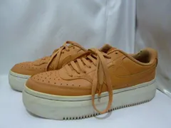 NIKE ナイキ DM0113-200 コートビジョンアルタ 厚底 スニーカー サイズ27.5cm ベージュ系 シューズ