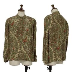 美品✨サルヴァトーレフェラガモ シルク スカーフ付きブラウス 総柄 L