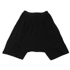 美品！萌 ジャージサルエルパンツ黒 超楽ちん - メルカリ