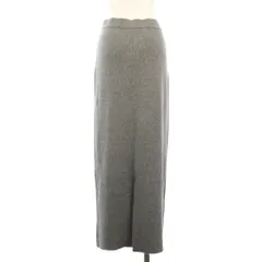 マルゥ ユナイテッドアローズ MARW UNITED ARROWS ニットスカート ロング イージー グレー 9124-699-0035 /TK