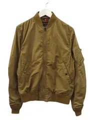 アルファ ALPHA L-2B ボンディングジャケット TA1450-015 フライトジャケット M ブラウン ジップアップ ブルゾン アウター