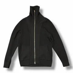 参考上代61380円 nonnative 23AW WORKER RIB ZIP UP SWEATER MERINO WOOL YARN ジップアップニット ノンネイティブ NN-K4302 ブラック 2 （9330M）