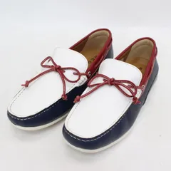 805)【美品】REGAL リーガル デッキシューズ トリコカラー 本革 25cm 55PR