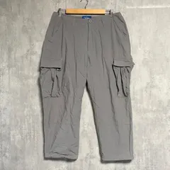 【即完売】Keboz ケボズ カーゴパンツ M グレー 灰色 ワイドパンツ パラシュートパンツ ワークパンツ ゆるだぼ ビッグシルエット ストリート コムドット ゆうた オーバーサイズ タイムセール タイパ 清潔感 美品 正規品 裏メッシュ