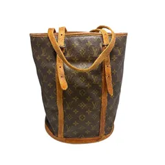 LOUIS VUITTON ルイヴィトン モノグラム バケットGM M42236 ブランド 鞄 おしゃれ トートバッグ バッグ 中古 W1