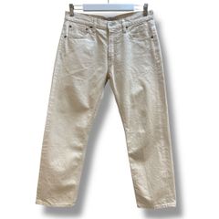 MidiUmi ミディウミ ホワイトデニムパンツ サイズ2 生成り オフホワイト 日本製 綿100% コットン カジュアルパンツ ナチュラルカラー レディース 春 ゴーゴー古着マルイ北千住店No.草3319