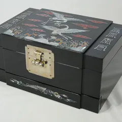 螺鈿細工　ジュエリーボックス　小物入れ　オルゴール　宝石箱 2026年最新】螺鈿 宝石箱の人気アイテム - メルカリ