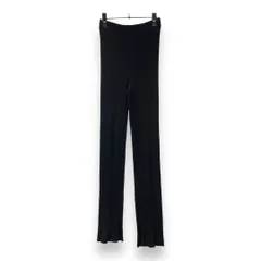 MARIA MCMANUS WIDE LEG RIBBED PANT ブラック free