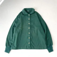 Ralph Lauren ラルフローレン 襟付き ニットカーディガン 160 ヴィンテージ レトロ グリーン