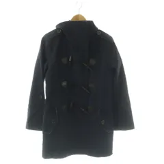 バーバリー ロンドン BURBERRY LONDON スタンドカラーダッフルコート 裏地ノバチェック 40 ネイビー /DO