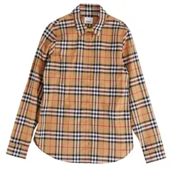 美品 バーバリー BURBERRY シャツ ロングスリーブ 長袖 チェック コッ