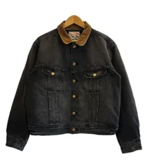 リー Lee STORM RIDER 101LJ ストームライダー 裏地ブランケット 襟コーデュロイ ブラックデニム 黒 LM5110 XL ジャケット ブラック 101MT-5807