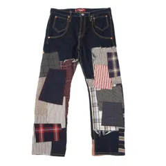 ジュンヤワタナベマン×リーバイス JUNYA WATANABE MAN×Levi's クレイジーパッチワークデニムパンツ インディゴマルチL