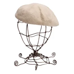 ワイズY's ウールニットベレー帽 ベージュ