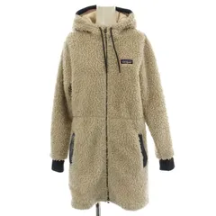 パタゴニア Patagonia 23AW ダスティメサパーカ ボアコート フード フリース コート XS アイボリー 25115 /☆G