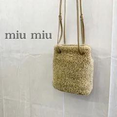 2026年最新】miumiu バッグ ファーの人気アイテム - メルカリ
