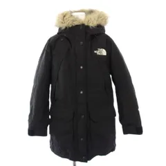 ザノースフェイス THE NORTH FACE MOUNTAIN DOWN COAT マウンテンダウンジャケット フーディ フェイクファー S 黒 NDW92237 /KH