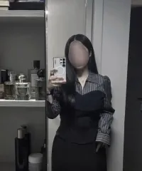 チャコール ブラック ストライプ シャツ ブラウス