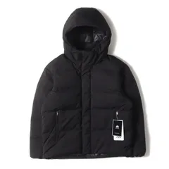 【新品同様】BEAUTY&YOUTH ビューティアンドユース ジャケット ブラック 黒 サイズ:M | 25AW 小松マテーレ リラックス フード ダウンジャケット| 700FP 撥水機能 | アウター ブルゾン 上着【メンズ】【中古】