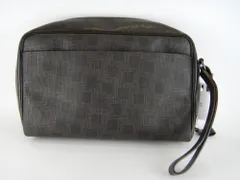 【USED/B】dunhillダンヒル セカンドバッグ PVC クラッチバッグ